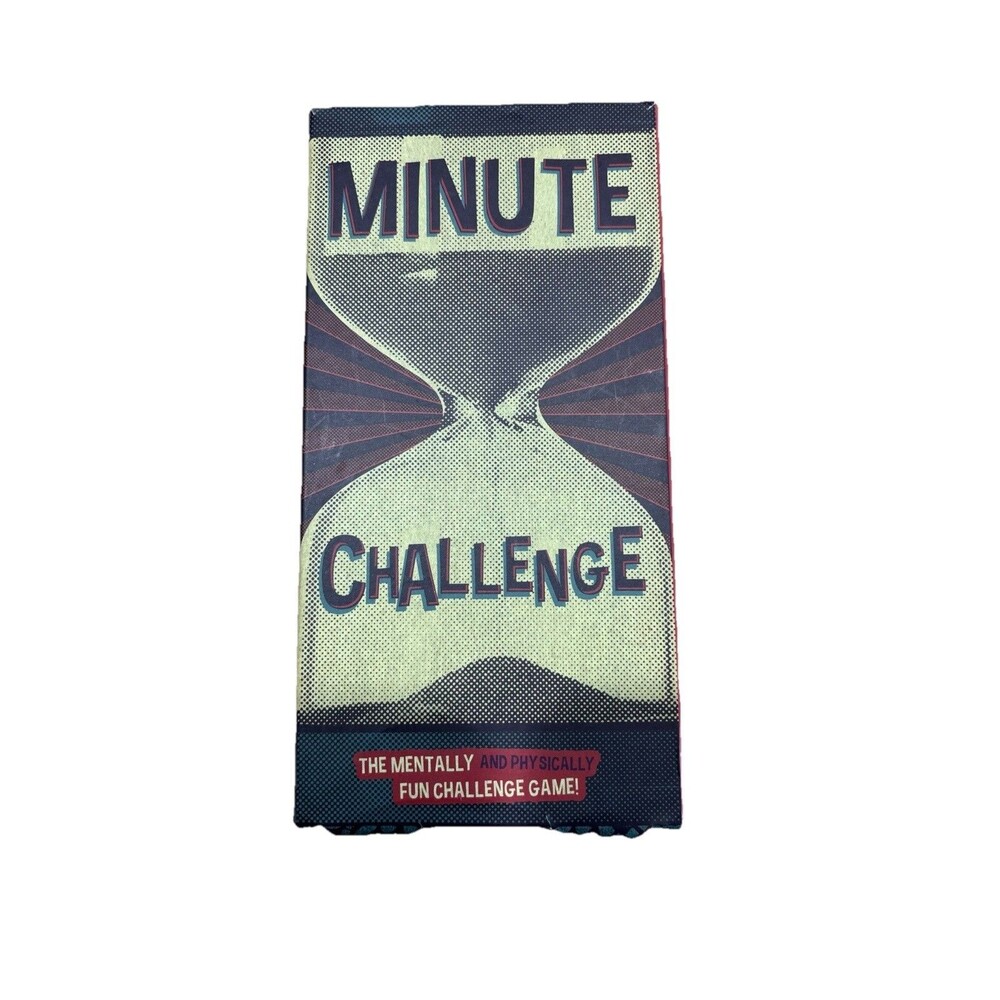 Minute Challenge Mentally Physically Fun Card Game Paladone Purple Monkey 2+